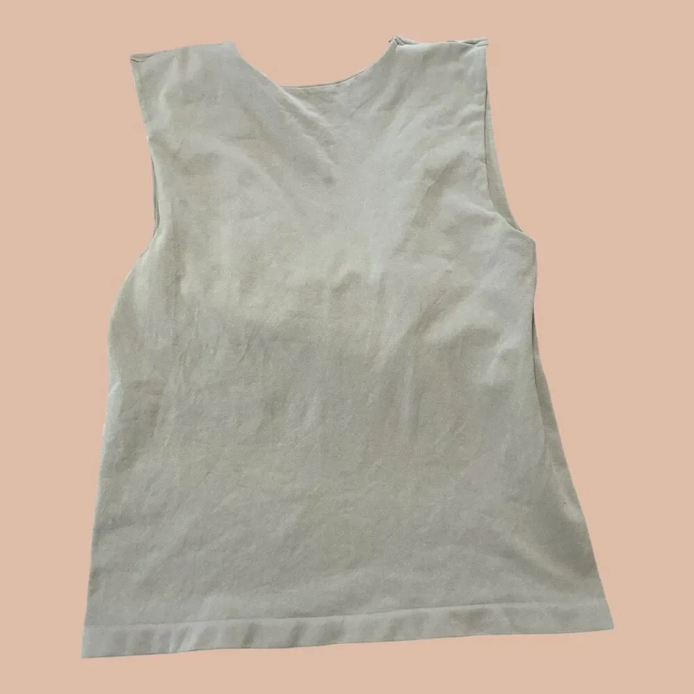 Intimately Free People Top Womens Size M/L Sage Green V Neck